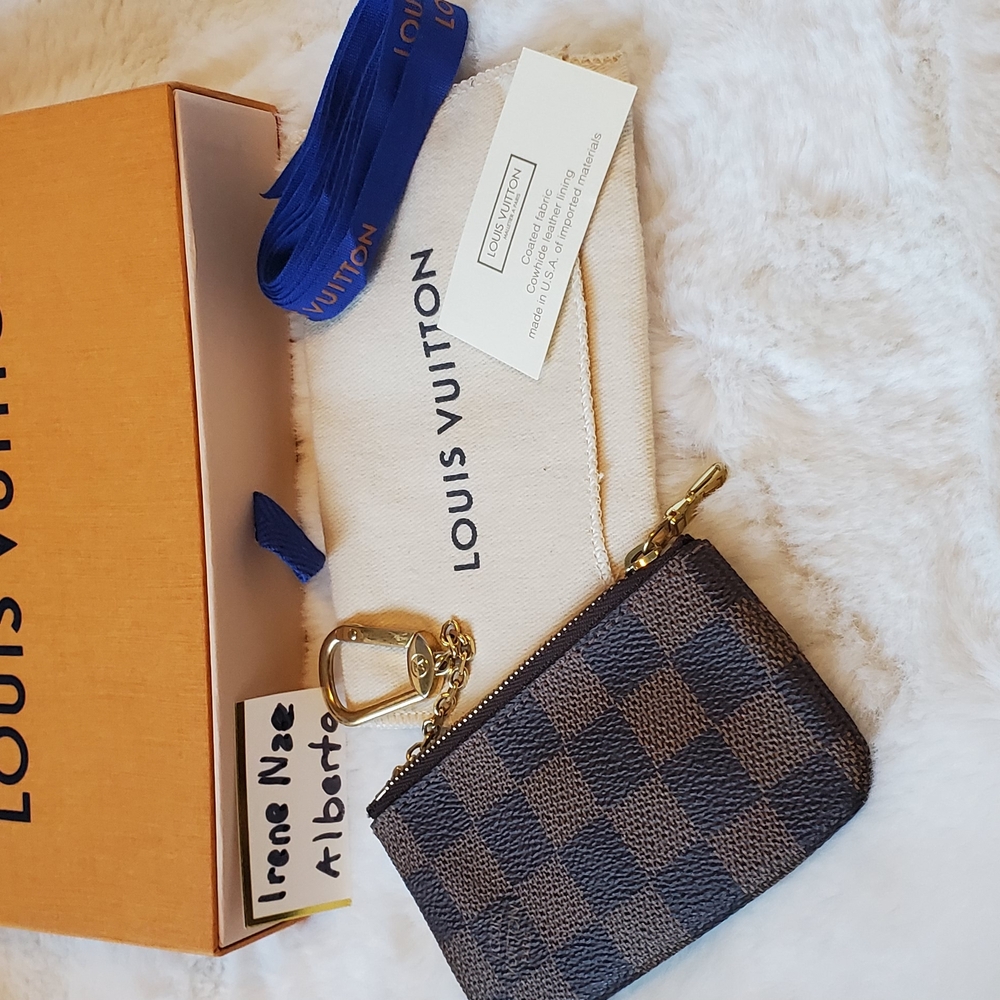 Louis Vuitton Key Pouch Damier Ebene
